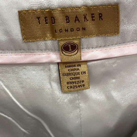Ted Baker Working Title Light Grey Pants - Picture 8 of 13
